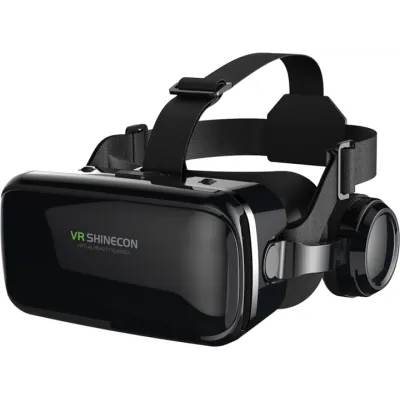 Очки-шлем виртуальной реальности Shinecon VR SC-G04E + Джойстик Shinecon B01SC Черный (SC-G04E+SC-B01) Очки-шлем виртуальной реальности Shinecon VR SC-G04E + Джойстик Shinecon B01SC Черный (SC-G04E+SC-B01)