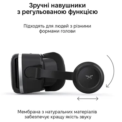 Очки-шлем виртуальной реальности Shinecon VR SC-G04E + Джойстик Shinecon B01SC Черный (SC-G04E+SC-B01) Очки-шлем виртуальной реальности Shinecon VR SC-G04E + Джойстик Shinecon B01SC Черный (SC-G04E+SC-B01)