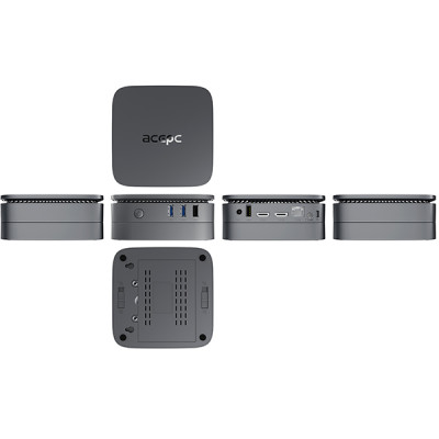 Міні-ПК Acepc PicoBox AK1 Plus Intel N95 8 ГБ/256 ГБ SSD Windows 11 Pro 2xHDMI Сірий (2394) Міні-ПК Acepc PicoBox AK1 Plus Intel N95 8 ГБ/256 ГБ SSD Windows 11 Pro 2xHDMI Сірий (2394)