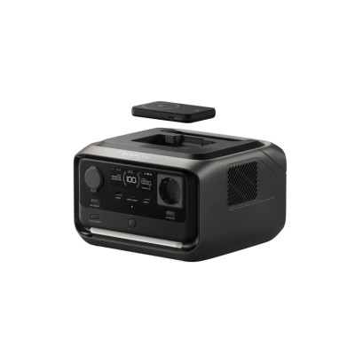 Зарядна станція EcoFlow RIVER 3 Plus Wireless 1200 Вт 286 Wh Чорний (EFRIVER3PLUS-W-EU-CBOX)