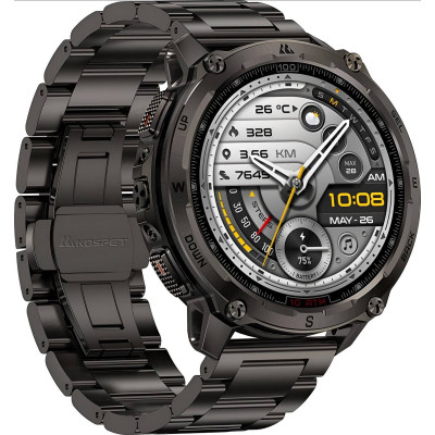 Смарт-годинник тактичний Kospet Tank T4 Special Edition Black (KTT0004SEB)