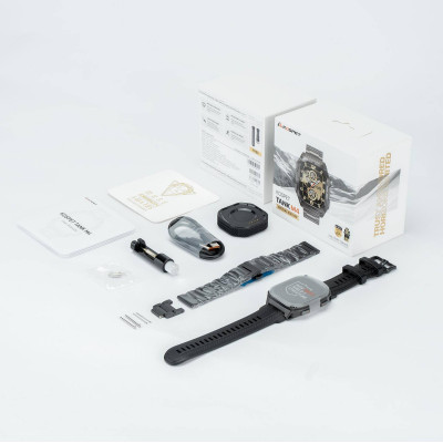 Смарт-годинник тактичний Kospet Tank M4 Special Edition Black (KTM0004SEB)