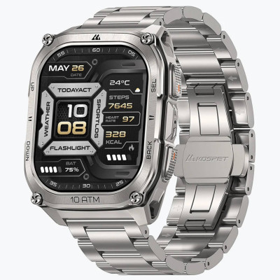 Смарт-часы тактические Kospet Tank M4 Special Edition Silver (KTM0004SES)