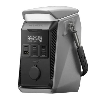 Зарядна станція EcoFlow TRAIL Plus 300 DC 600 Вт 288 Wh Чорний (EF-TRAIL300Plus-N)