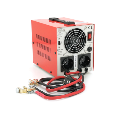 ИБП с правильной синусоидой Westech EAP DUAL ULTIMATE-500VA/300W 12V Бело-красный (14607)
