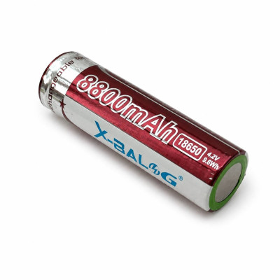 Аккумулятор X-BALOG Li-ion 18650 8800 mAh 4.2V 15 шт (M1221) Аккумулятор X-BALOG Li-ion 18650 8800 mAh 4.2V 15 шт (M1221)
