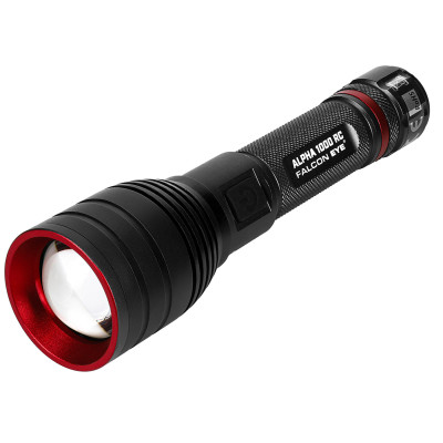 Фонарь ручной Falcon Eye Alpha 1000 RC FHH0122 161x42x42 мм Черный (DAS3945)