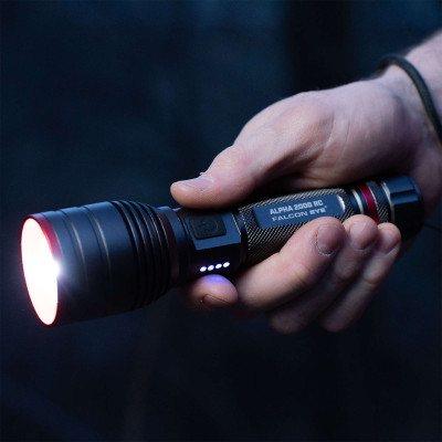 Фонарь тактический Falcon Eye Alpha 2000 RC FHH0123 173х46х46 мм Черный (DAS3947) Фонарь тактический Falcon Eye Alpha 2000 RC FHH0123 173х46х46 мм Черный (DAS3947)
