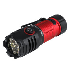 Фонарь тактический Falcon Eye Omega 1K FHH0141 74х29х24 мм Черно-красный (DAS3990)