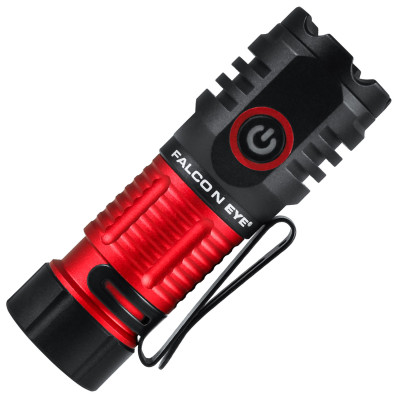 Фонарь тактический Falcon Eye Omega 1K FHH0141 74х29х24 мм Черно-красный (DAS3990) Фонарь тактический Falcon Eye Omega 1K FHH0141 74х29х24 мм Черно-красный (DAS3990)