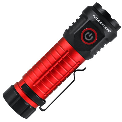Фонарь тактический Falcon Eye Omega 2K FHH0142 108х34х29 мм Черно-красный (DAS4010) Фонарь тактический Falcon Eye Omega 2K FHH0142 108х34х29 мм Черно-красный (DAS4010)