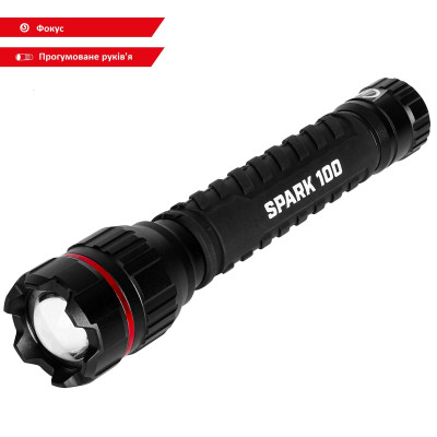 Фонарь ручной Falcon Eye Spark 100 160х33х25 мм Черный (DAS4043) Фонарь ручной Falcon Eye Spark 100 160х33х25 мм Черный (DAS4043)