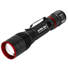 Фонарь тактический Falcon Eye Alpha 125 119х26х26 мм Черный (DAS4060)