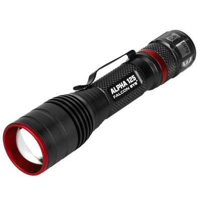 Фонарь тактический Falcon Eye Alpha 125 119х26х26 мм Черный (DAS4060)