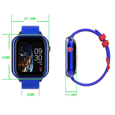 Розумний GPS годинник Wonlex KT38 16GB Blue (SBWKT38BLUE) Розумний GPS годинник Wonlex KT38 16GB Blue (SBWKT38BLUE)