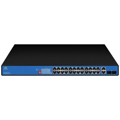 Коммутатор неуправляемый Ewind EW-ES3028CG-AP 28 портов Черный (14973)