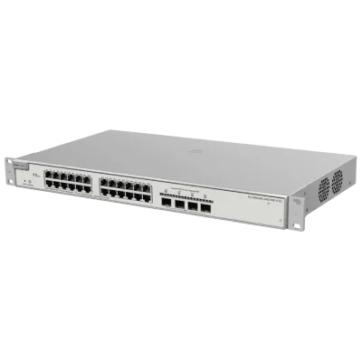 Коммутатор управляемый Ruijie Reyee RG-NBS5200-24GT4XS-P-V2 PoE 24 порта Серый (14980) Коммутатор управляемый Ruijie Reyee RG-NBS5200-24GT4XS-P-V2 PoE 24 порта Серый (14980)
