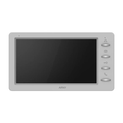 Аналоговый видеодомофон ARNY AVD-708 7'' Light Gray (14995)