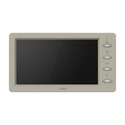 Аналоговый видеодомофон ARNY AVD-708 7'' Beige (14996)