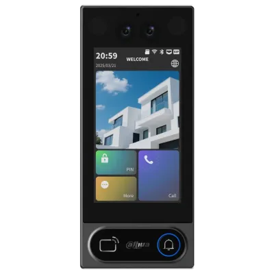 Вызывная панель Dahua DHI-VTO6631QB-WP Wi-Fi Черно-серый (15014) Вызывная панель Dahua DHI-VTO6631QB-WP Wi-Fi Черно-серый (15014)