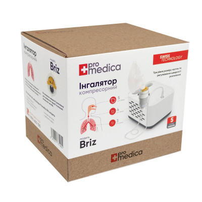 Інгалятор компресорний ProMedica Briz + Термометр медичний Gamma Thermo Plus (CO004489) Інгалятор компресорний ProMedica Briz + Термометр медичний Gamma Thermo Plus (CO004489)