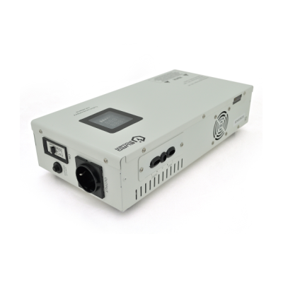 Стабилизатор напряжения релейный EuroPower SLIM-5000SBR LED 5000VA 4500W Белый (15060)