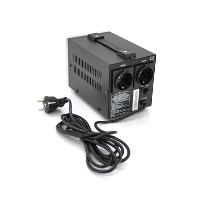 Стабилизатор напряжения релейный Conter SVR-500VA/375W Черный (15076) Стабилизатор напряжения релейный Conter SVR-500VA/375W Черный (15076)