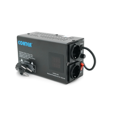 Стабилизатор напряжения релейный Conter SVRS-500VA/375W Черный (15077)
