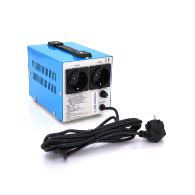 Стабилизатор напряжения релейный Westech SVR-1000VA/750W Синий (15080) Стабилизатор напряжения релейный Westech SVR-1000VA/750W Синий (15080)