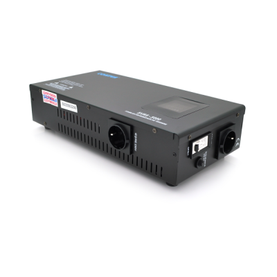 Стабилизатор напряжения релейный Conter SVRS-5000VA/3750W Черный (15083)