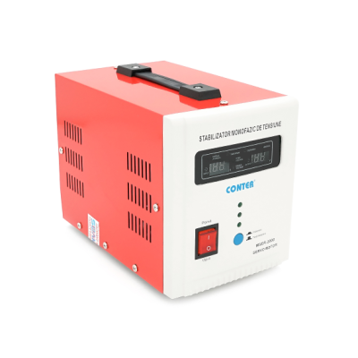 Стабилизатор напряжения Conter MSER 2000 VA-V2/1600W Красный (15084)