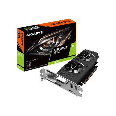 GIGABYTE GeForce GTX 1650 OC Low Profile 4G (GV-N1650OC-4GL)