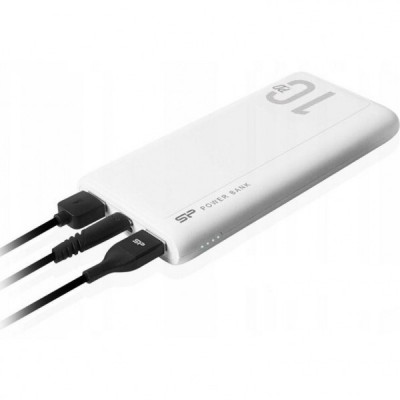 Silicon Power GP15 10000mAh White (SP10KMAPBKGP150W) Silicon Power GP15 10000mAh White (SP10KMAPBKGP150W)