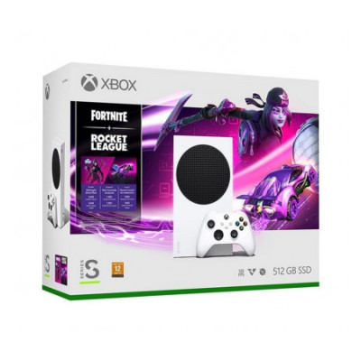  MICROSOFT XBOX SERIES S + FORTNITE + ROCKET LEAGUE + FALLGUYS