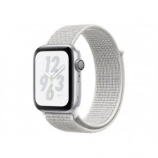 Apple Watch Nike+ Series 4 GPS + LTE 44mm Silver Alum. w. Summit White Nike Sport l. Silver Alum. (MTXA2)