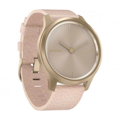 Garmin vivomove Style Champagne-Dust Rose Fabric (010-02240-22)