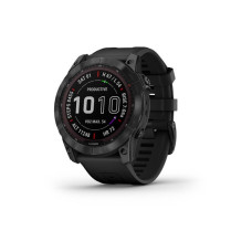 Garmin Fenix 7X Sapphire Solar Black DLC Titanium w. Black Band (010-02541-23)