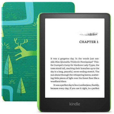 Amazon Kindle Paperwhite Kids 11th Gen. 2021 (green cover)