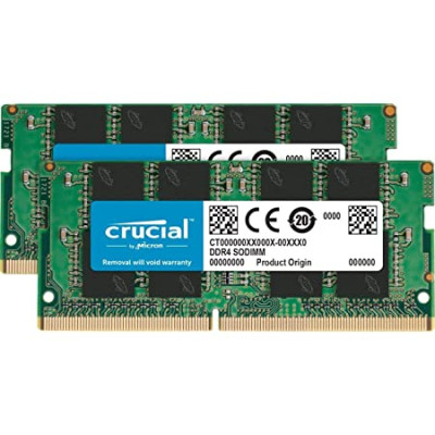 Crucial 16 GB SO-DIMM DDR4 (2x8GB) 2666 MHz (CT2K8G4SFS8266)