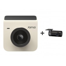 Xiaomi 70mai Dash Cam A400 White+Rear Cam RC09 Set