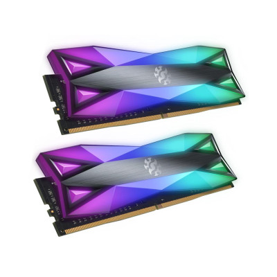 ADATA 16GB (2x8GB) 4133MHz CL19 Spectrix D60G RGB (AX4U41338G19J-DT60)