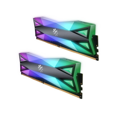 ADATA 16GB (2x8GB) 4133MHz CL19 Spectrix D60G RGB (AX4U41338G19J-DT60)