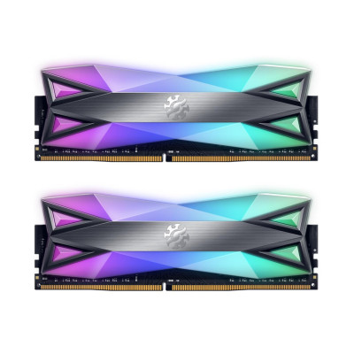 ADATA 16GB (2x8GB) 4133MHz CL19 Spectrix D60G RGB (AX4U41338G19J-DT60)