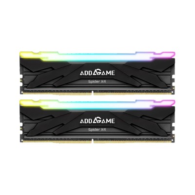 ADDLINK 16GB (2x8GB) 3200MHz CL16 addGame Spider X4  RGB (AG8GB32C16X4UBX2)