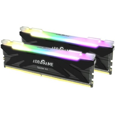 ADDLINK 16GB (2x8GB) 3600MHz CL18 addGame Spider X4  RGB (AG8GB36C18X4UBX2)
