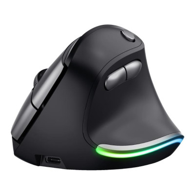 Trust Bayo Ergonomic Rechargeable Wireless Eco Black (24731)