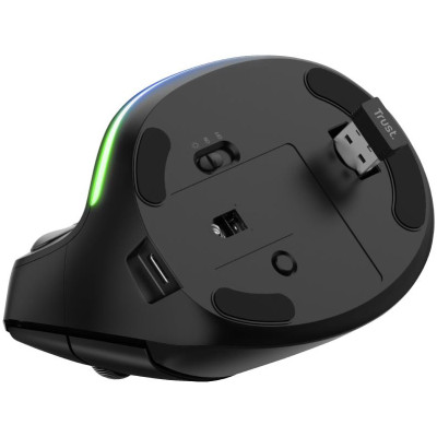 Trust Bayo Ergonomic Rechargeable Wireless Eco Black (24731)