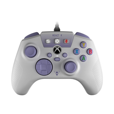 Turtle Beach REACT-R™ Controller White &amp; Purple (TBS-0732-02)