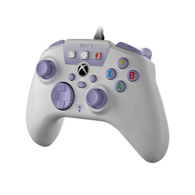 Turtle Beach REACT-R™ Controller White &amp; Purple (TBS-0732-02)
