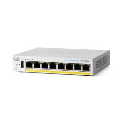 Cisco CBS250 Smart CBS250-8PP-D-EU